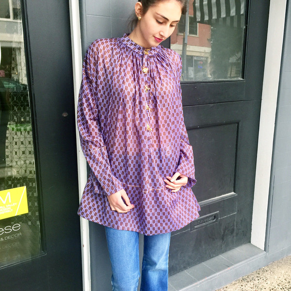 Yvonne S Ibiza Blouse - Terracota Tulip Yvonne S Ibiza Blouse - Terracota Tulip