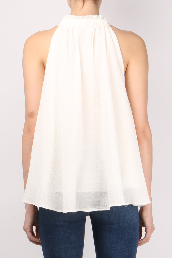 Apiece Apart Embroidered Asientos Sweep Top Apiece Apart Embroidered Asientos Sweep Top