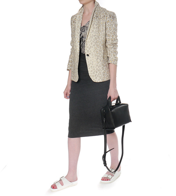 Raquel Allegra Jersey Pencil Skirt Raquel Allegra Jersey Pencil Skirt