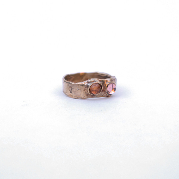 Mondo Mondo Felt Ring - Lavender/Peach Mondo Mondo Felt Ring - Lavender/Peach