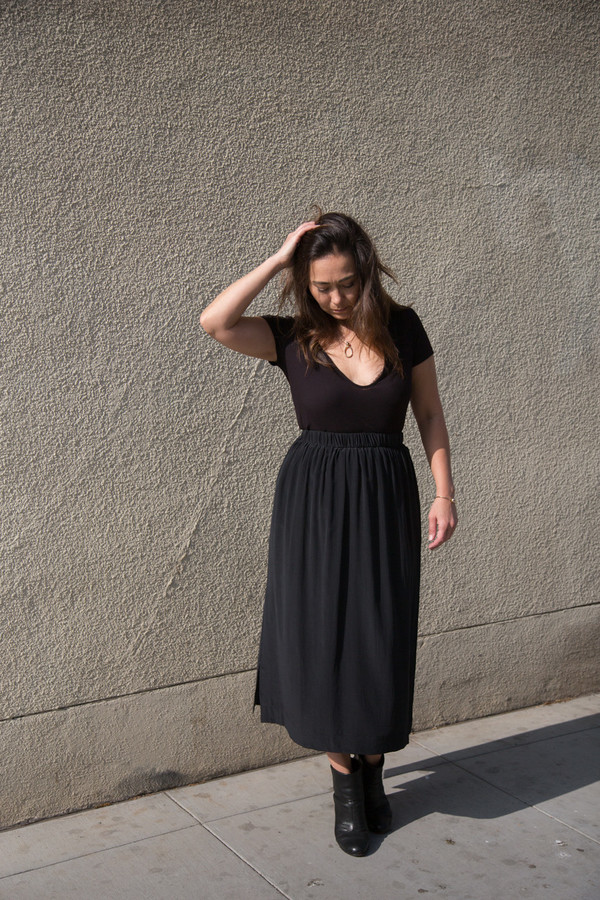 ali golden silk midi skirt ali golden silk midi skirt