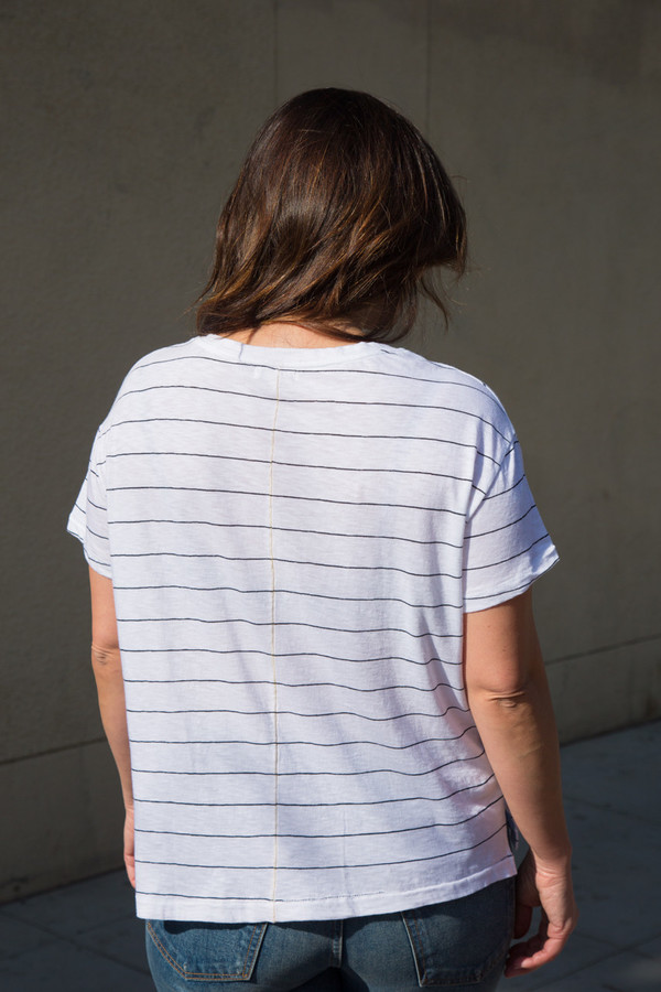 sundry striped slub tee sundry striped slub tee