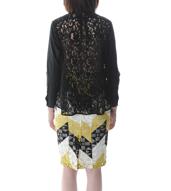 Sacai Luck Lace Back Blouse Sacai Luck Lace Back Blouse