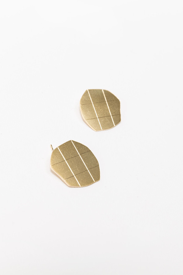 Knobbly Studio Gold Marleigh Studs Knobbly Studio Gold Marleigh Studs