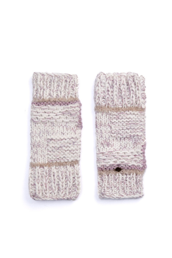 EMILIME Wall Fingerless Gloves Soft Lavender EMILIME Wall Fingerless Gloves Soft Lavender