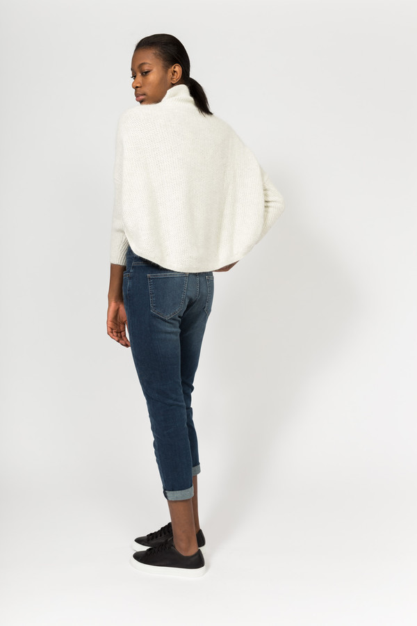 7115 by Szeki Angora Poncho Sweater 7115 by Szeki Angora Poncho Sweater