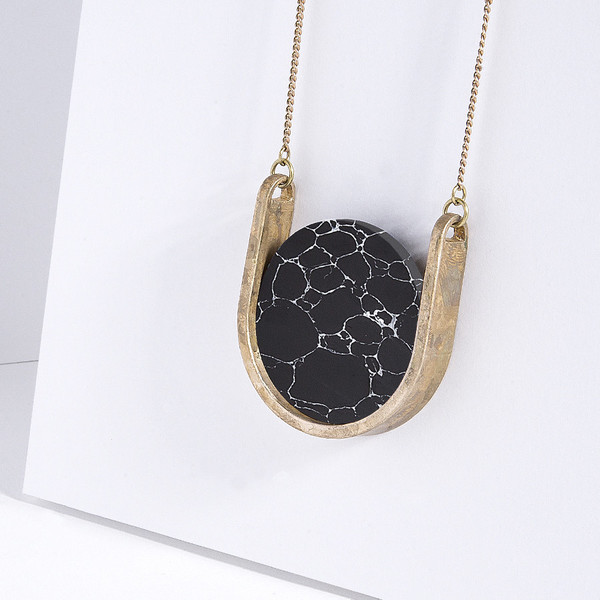Metalepsis Projects Neutron Necklace - unfinished black WEB EXCLUSIVE Metalepsis Projects Neutron Necklace - unfinished black WEB EXCLUSIVE