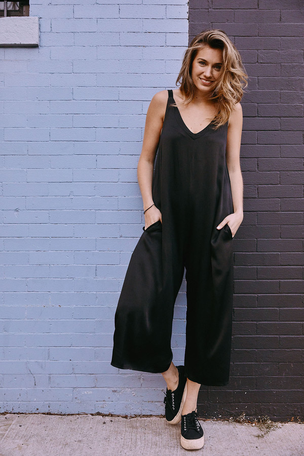 Lacausa Santi Jumpsuit Tar Lacausa Santi Jumpsuit Tar