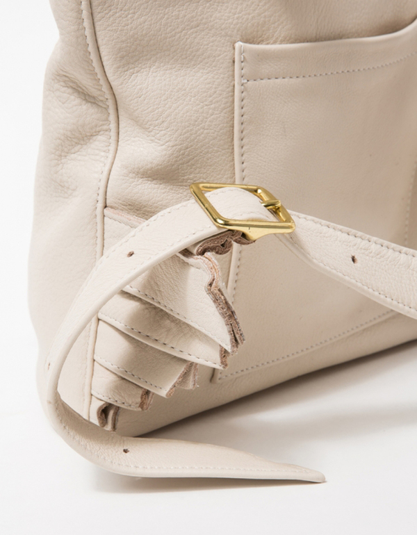 Collina Strada Novella Medium Bag - Stone Leather Collina Strada Novella Medium Bag - Stone Leather
