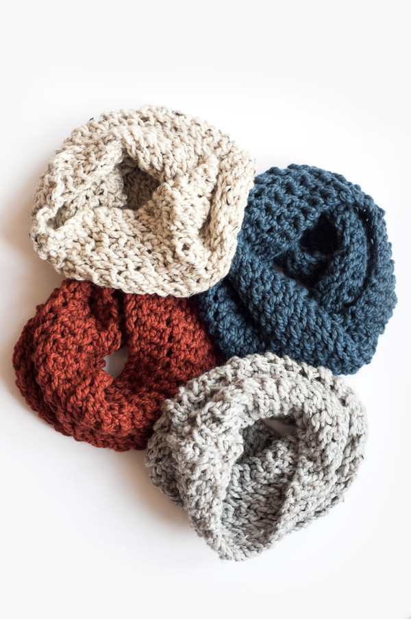 Peony Knits Calvert Cowl Spice Peony Knits Calvert Cowl Spice