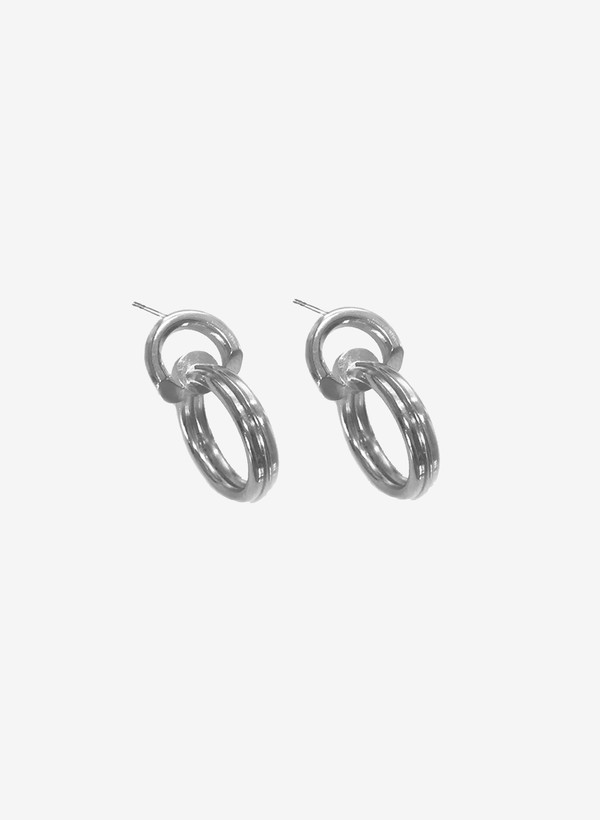 Lind & James Decor No. 2 Silver Earrings Lind & James Decor No. 2 Silver Earrings