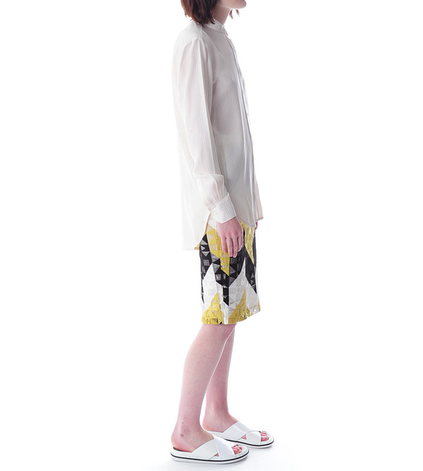 FRAME Denim Le Tunic Shirt in Blush Stripe FRAME Denim Le Tunic Shirt in Blush Stripe