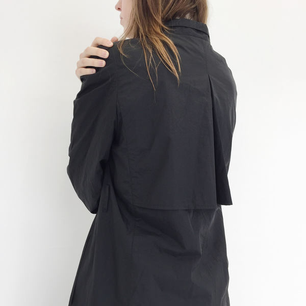 Johan VIntage Black Trench Johan VIntage Black Trench