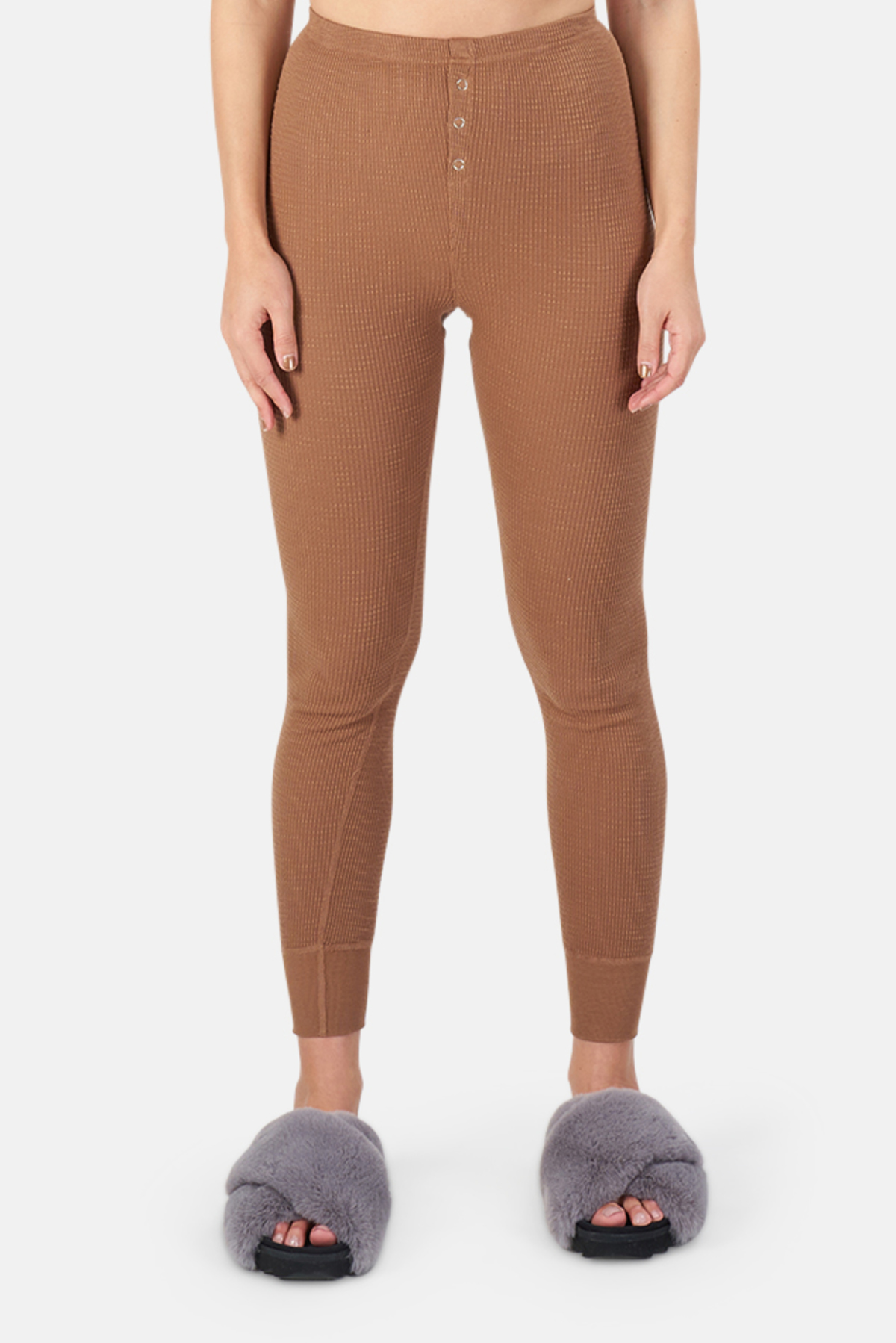 brown thermal tights