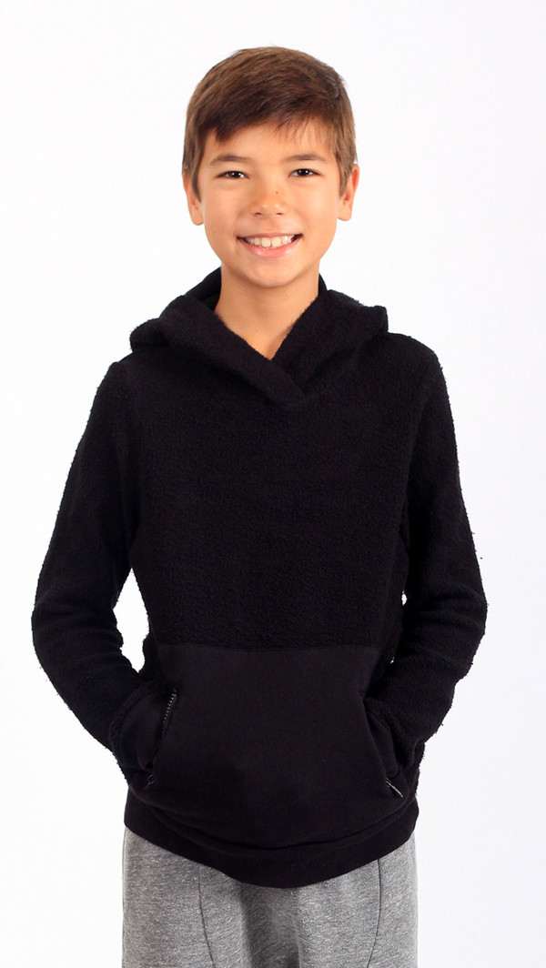 Puffy Pullover Hoodie - Black Puffy Pullover Hoodie - Black