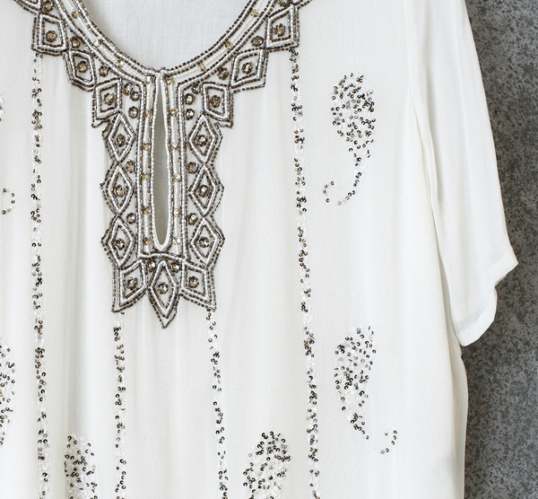 Antik Batik Beaded Top Antik Batik Beaded Top