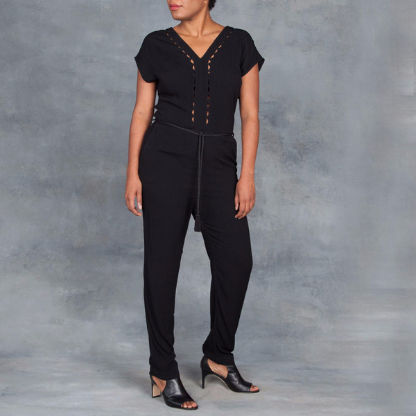 Sessun Claudio Overall in Black Sessun Claudio Overall in Black