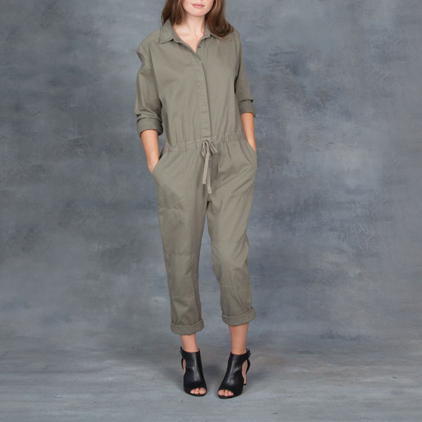 Xirena Twill Falyn Flightsuit in Army Xirena Twill Falyn Flightsuit in Army