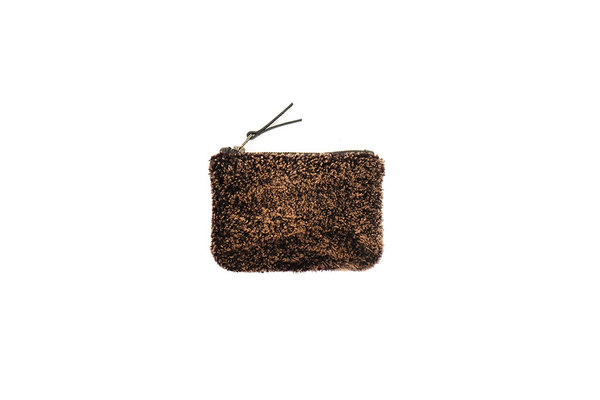 Primecut BLACK + GOLD SHEEPSKIN POUCH Primecut BLACK + GOLD SHEEPSKIN POUCH
