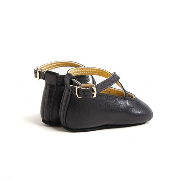 Little Lulu's Black Sia Ballet Pumps Little Lulu's Black Sia Ballet Pumps