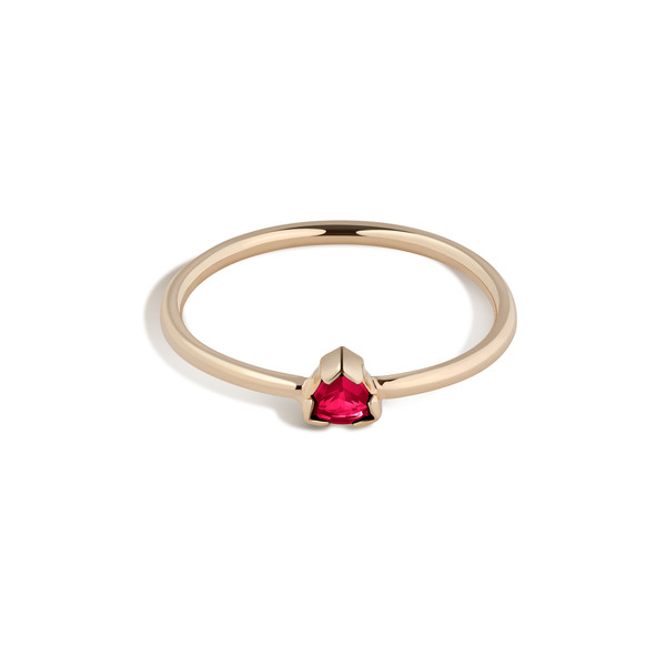 Shahla Karimi 14K Gold Birthstone Ring No. 1 Shahla Karimi 14K Gold Birthstone Ring No. 1