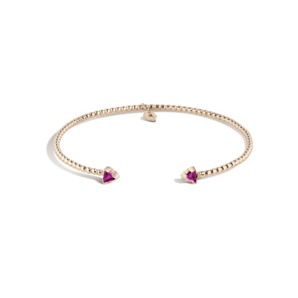 Shahla Karimi 14K Gold Birthstone Cuff No. 2 Shahla Karimi 14K Gold Birthstone Cuff No. 2