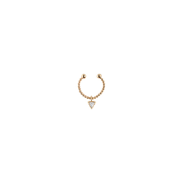 Shahla Karimi 14K Gold Birthstone Septum Cuff Shahla Karimi 14K Gold Birthstone Septum Cuff