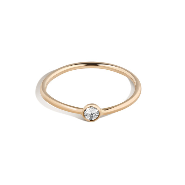 Shahla Karimi 14K Gold Subway Ring - Express Stop Shahla Karimi 14K Gold Subway Ring - Express Stop