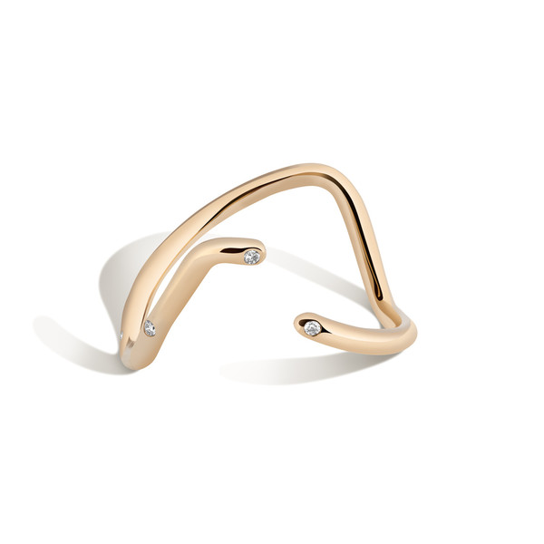 Shahla Karimi 14K Gold Subway Ring - UWS to LES Shahla Karimi 14K Gold Subway Ring - UWS to LES