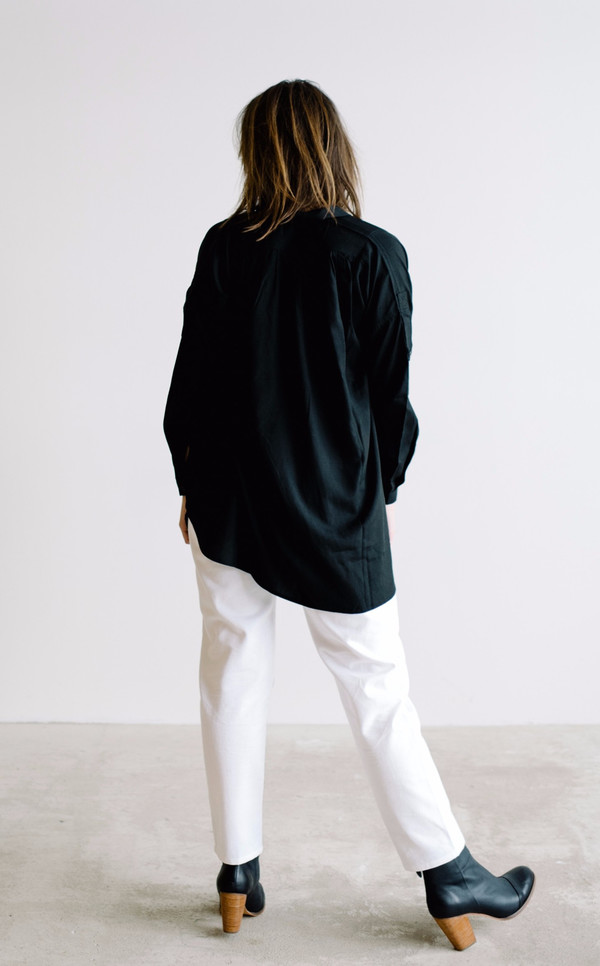 Wray Painter Tunic - Black Wray Painter Tunic - Black