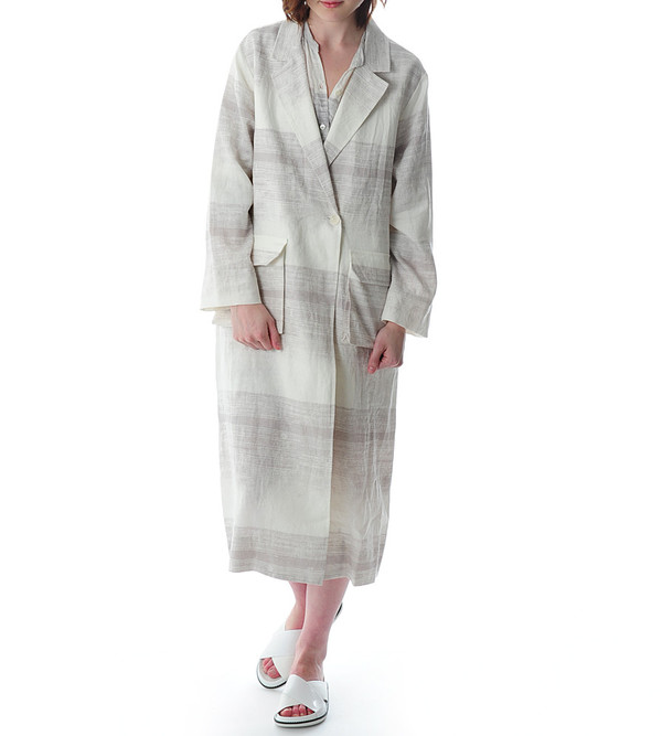 Raquel Allegra Printed Trench Coat Raquel Allegra Printed Trench Coat