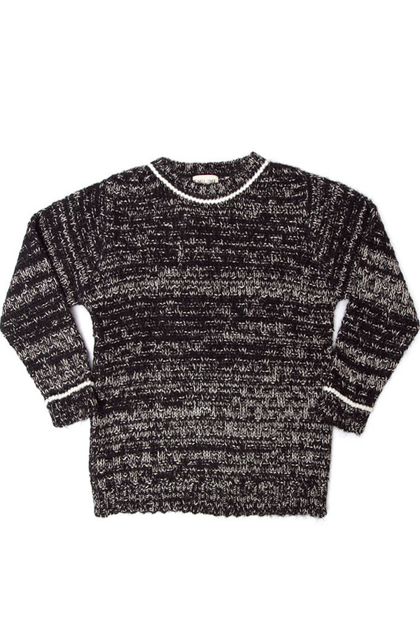 EMILIME Quin Sweater Black Mix EMILIME Quin Sweater Black Mix
