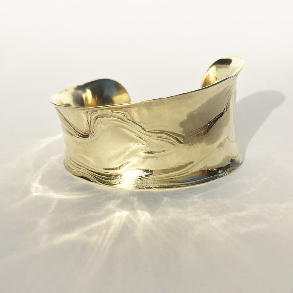 Leigh Miller Brass Anticlast Cuff Leigh Miller Brass Anticlast Cuff