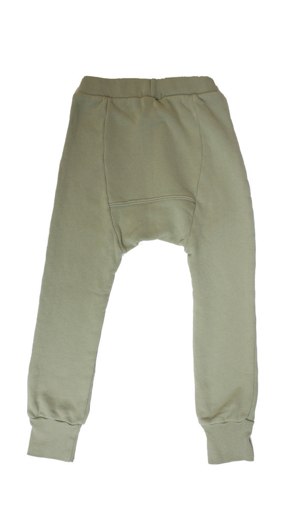 Kid's Mimobee Lowrider Harem Leggings - Sage Kid's Mimobee Lowrider Harem Leggings - Sage