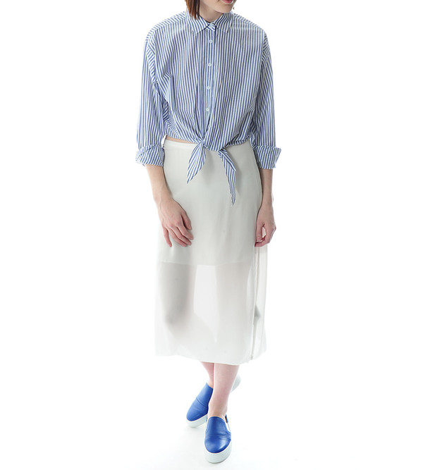 Apiece Apart Salamina Tie Front Shirt Apiece Apart Salamina Tie Front Shirt
