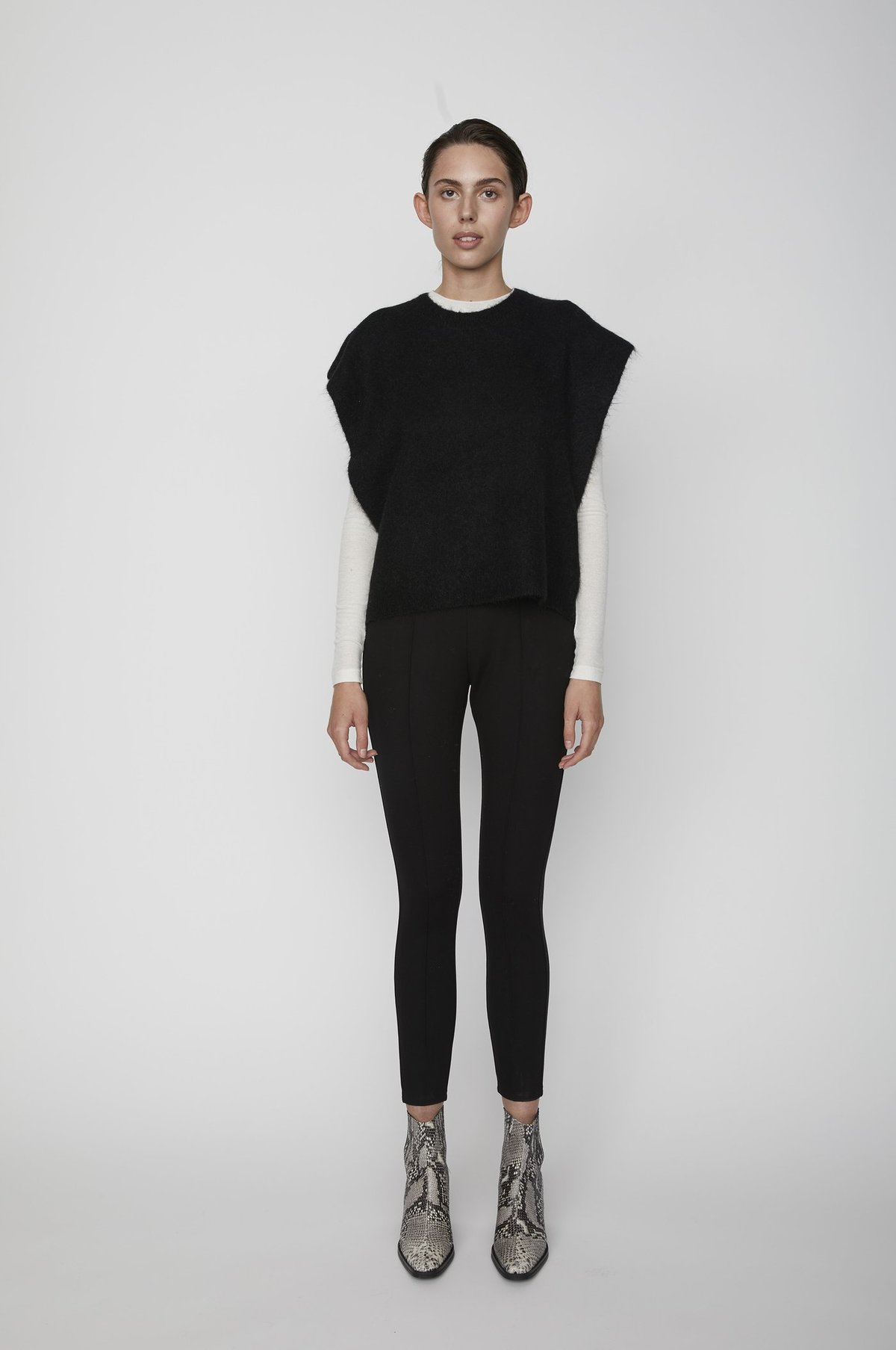 just female cold knit vest