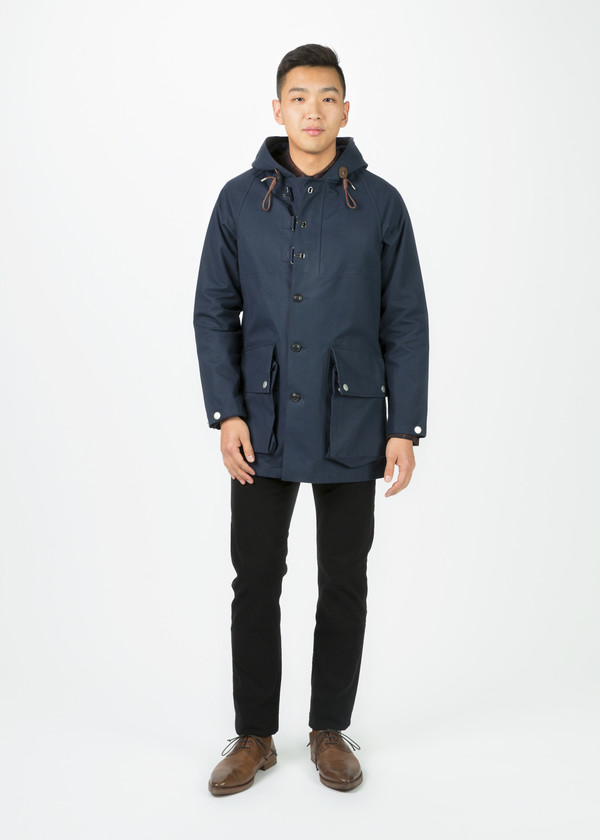 Men's Nigel Cabourn Motorbike Army Coat - Navy Men's Nigel Cabourn Motorbike Army Coat - Navy