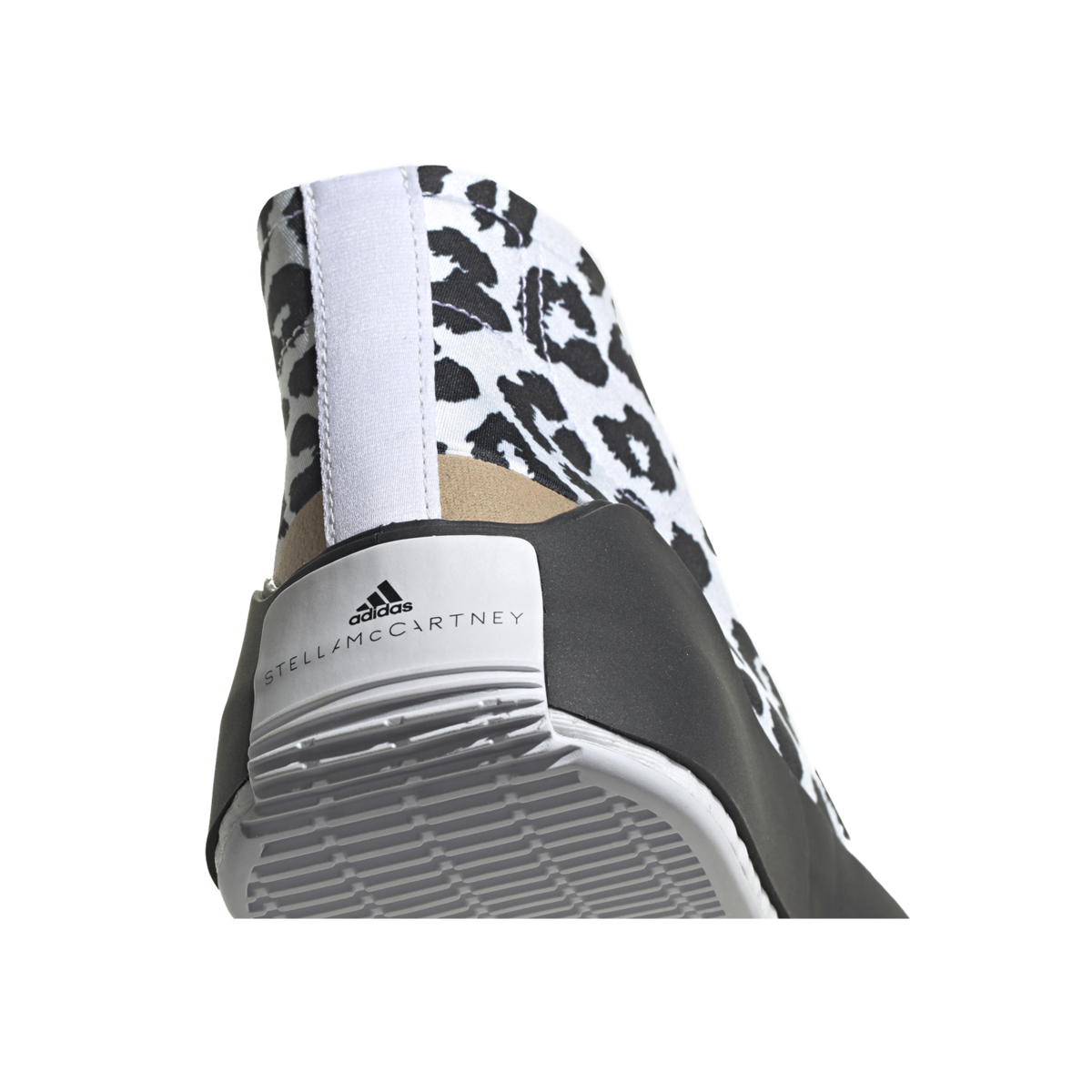 Adidas By Stella Mccartney Treino Mid Printed Sneakers Black White Garmentory