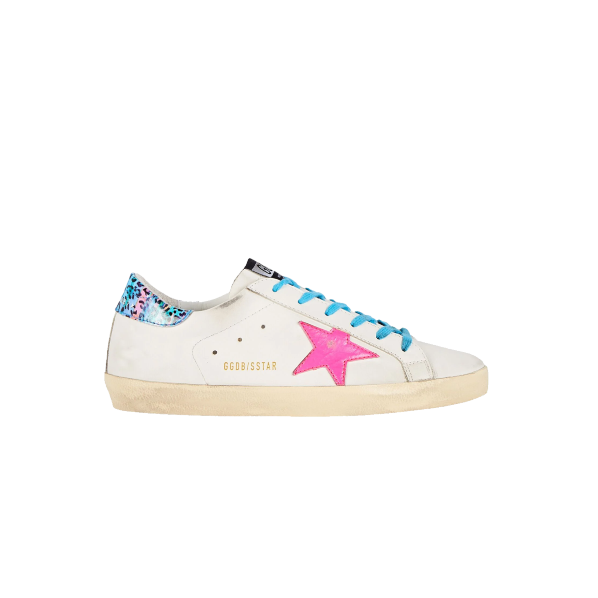 pink golden goose superstar