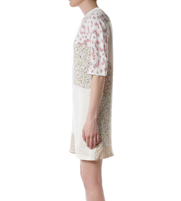 3.1 Phillip Lim T-Shirt Dress with Twisted Placket 3.1 Phillip Lim T-Shirt Dress with Twisted Placket