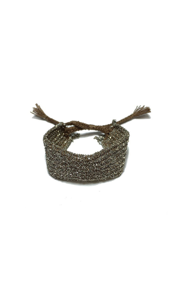 Marie Laure Chamorel Large Crochet Bracelet Marie Laure Chamorel Large Crochet Bracelet