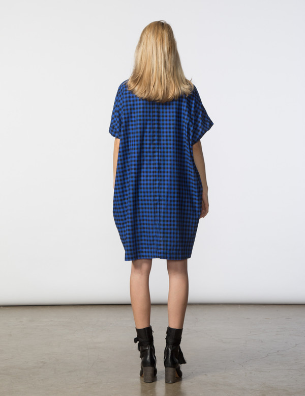 SBJ Austin Mary Dress in Navy Embroidered SBJ Austin Mary Dress in Navy Embroidered