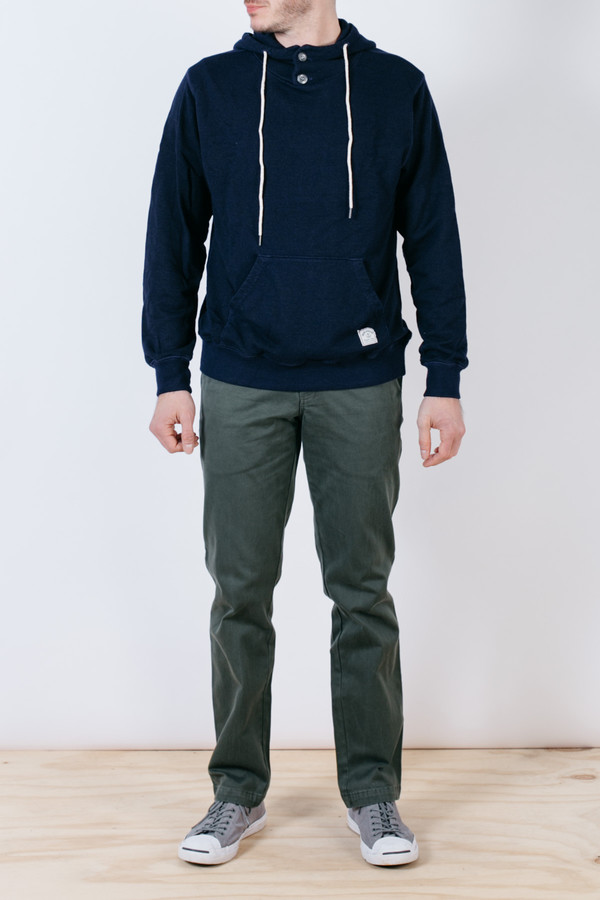 Men's Iron & Resin Todos Santos Pullover Indigo Men's Iron & Resin Todos Santos Pullover Indigo