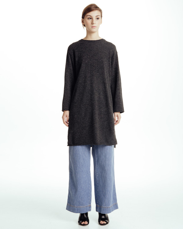 Achro Long Sweater With Slits Achro Long Sweater With Slits
