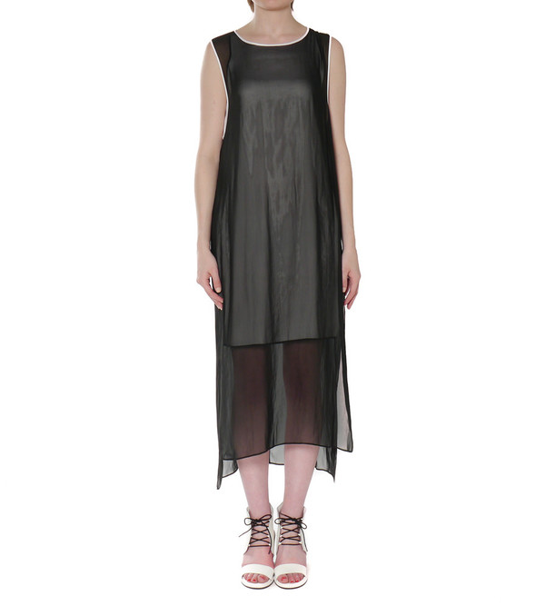 Helmut Lang Vanish Double Layered Dress Helmut Lang Vanish Double Layered Dress