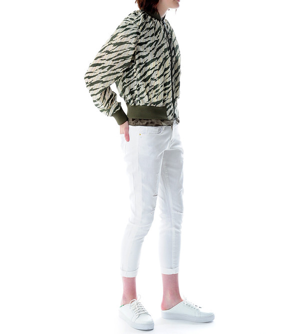 Sacai Luck Zebra Bomber Jacket Sacai Luck Zebra Bomber Jacket
