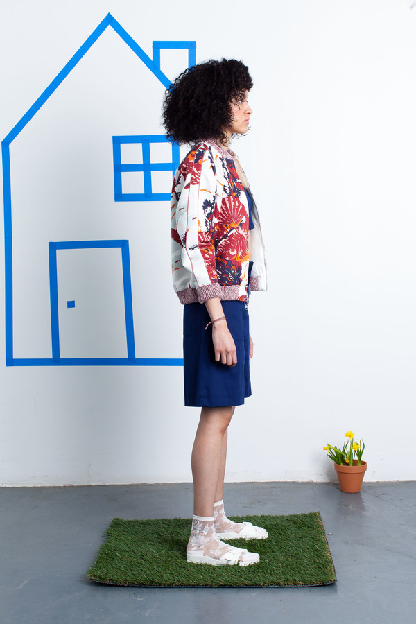 Nikki Chasin Captain Reversible Bomber Nikki Chasin Captain Reversible Bomber
