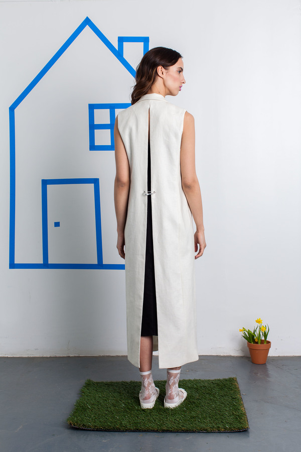 Nomia Long Slit Vest Nomia Long Slit Vest