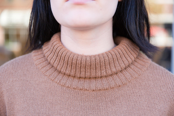 Osei-Duro Alpaca Turtleneck Tunic in Camel Osei-Duro Alpaca Turtleneck Tunic in Camel
