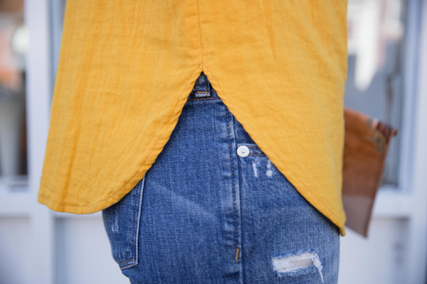 wrk-shp Atelier Shirt in Persimmon wrk-shp Atelier Shirt in Persimmon